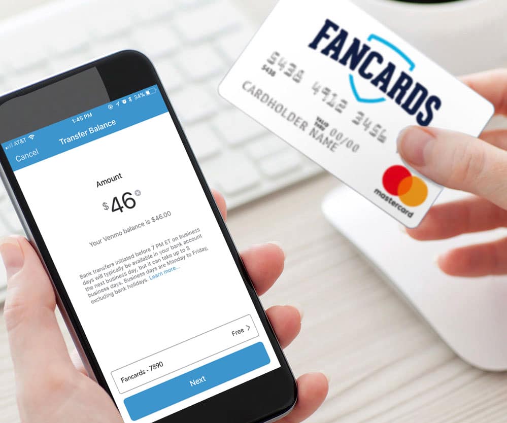 Link Your Fancard Prepaid Mastercard® to Venmo and Paypal