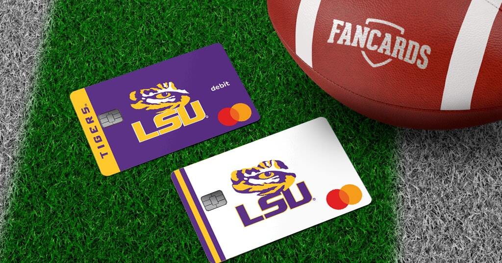 LSU Tigers - Fancard Prepaid Mastercard