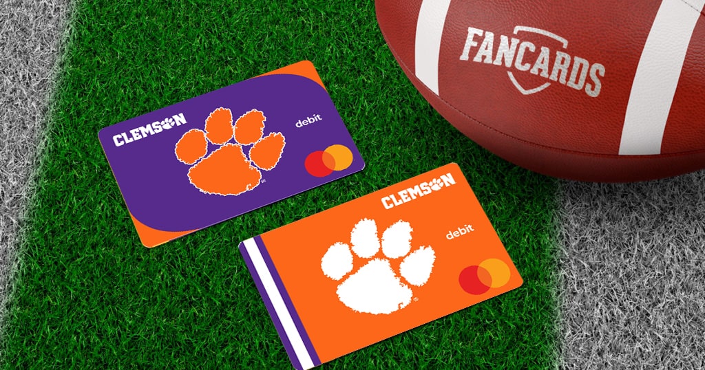 Clemson Tigers - Fancard Prepaid Mastercard
